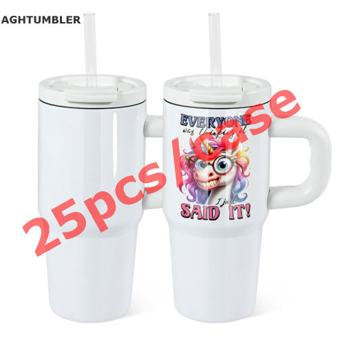 US Warehouse 14oz Sublimation Tumbler with Coffee Lids