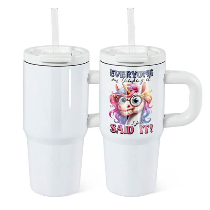 US Warehouse 14oz Sublimation Tumbler with Coffee Lids