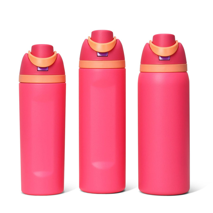 China Warehouse 19oz Powder Coated Portable Stainless Steel Sports Water Bottle