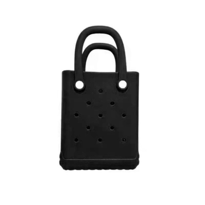 China Warehouse Mini EVA Beach Bag with handle(non-sublimation)