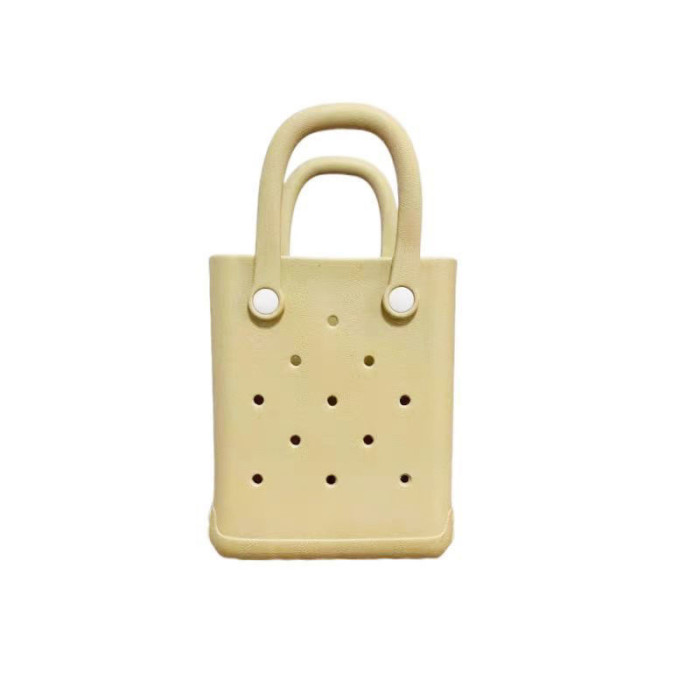 China Warehouse Mini EVA Beach Bag with handle(non-sublimation)