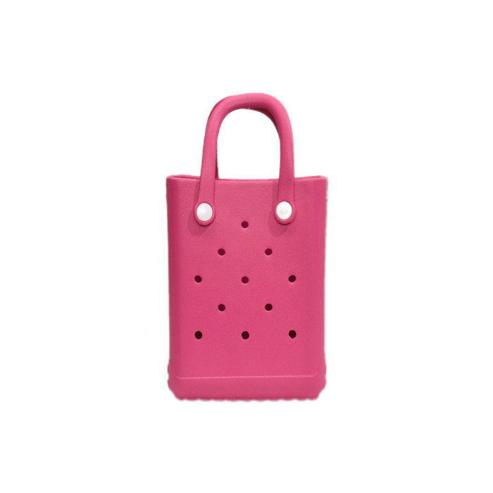 China Warehouse Mini EVA Beach Bag with handle(non-sublimation)