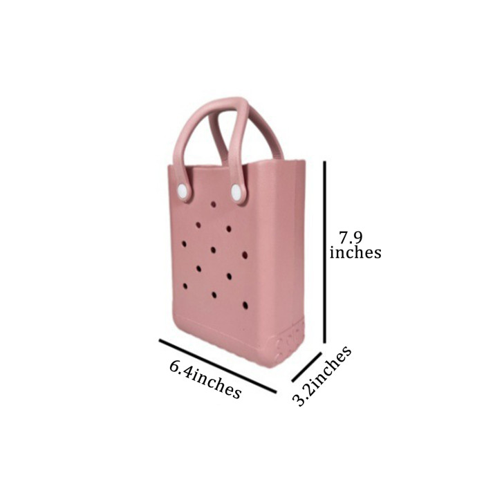 China Warehouse Mini EVA Beach Bag with handle(non-sublimation)