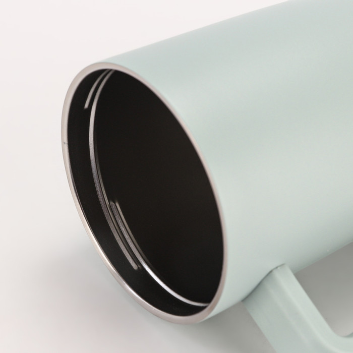 China Warehouse 40oz V5 Powder Coated Stainless Steel Tumbler with straw
