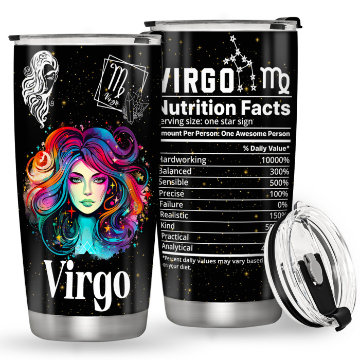 China Warehouse 20oz Stainless Steel 12 Constellation Tumbler(3D printing)