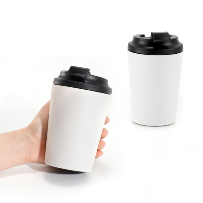 China Warehouse 12oz Mini Portable Stainless Steel Coffee Cup