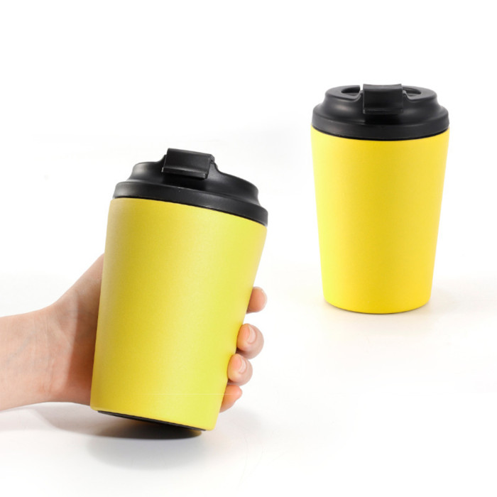China Warehouse 12oz Mini Portable Stainless Steel Coffee Cup