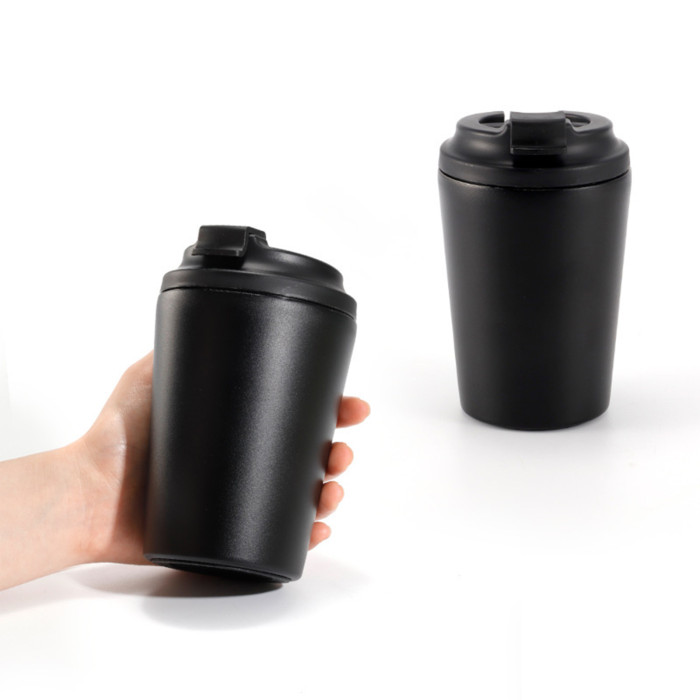 China Warehouse 12oz Mini Portable Stainless Steel Coffee Cup