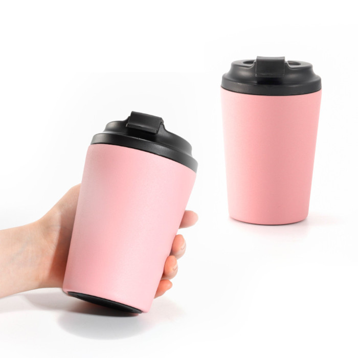 China Warehouse 12oz Mini Portable Stainless Steel Coffee Cup