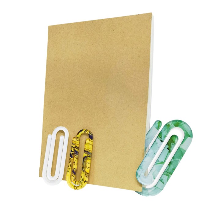China warehouse Sublimation Acrylic Paperclip Paper Clip