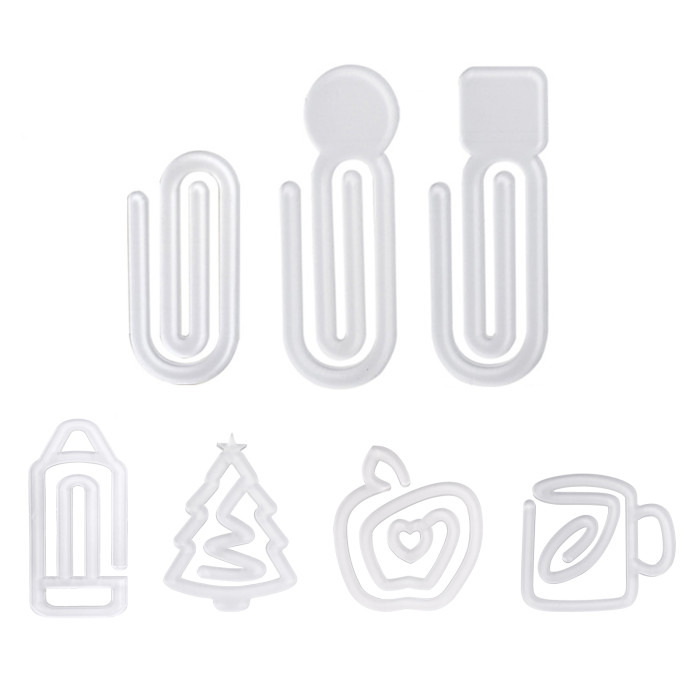 China warehouse Sublimation Acrylic Paperclip Paper Clip