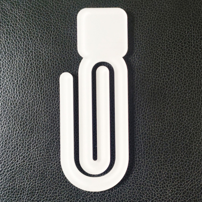 China warehouse Sublimation Acrylic Paperclip Paper Clip