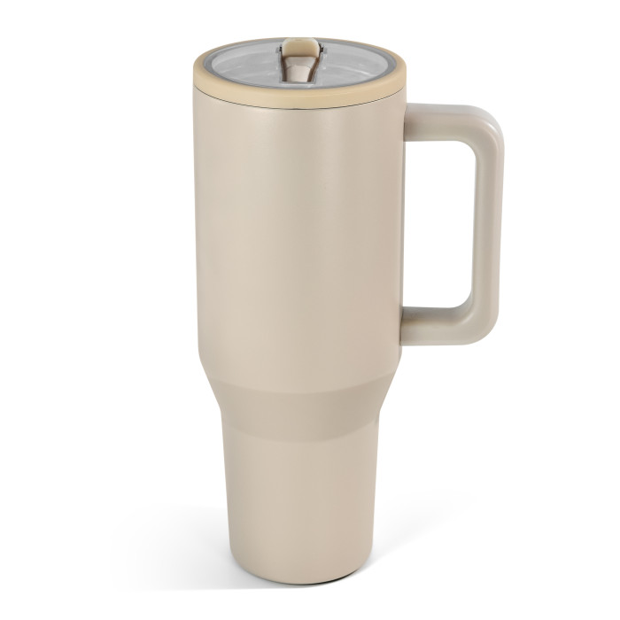 US Warehouse 40OZ powder coated tumblers with flip straw lids(Not for sublimation)
