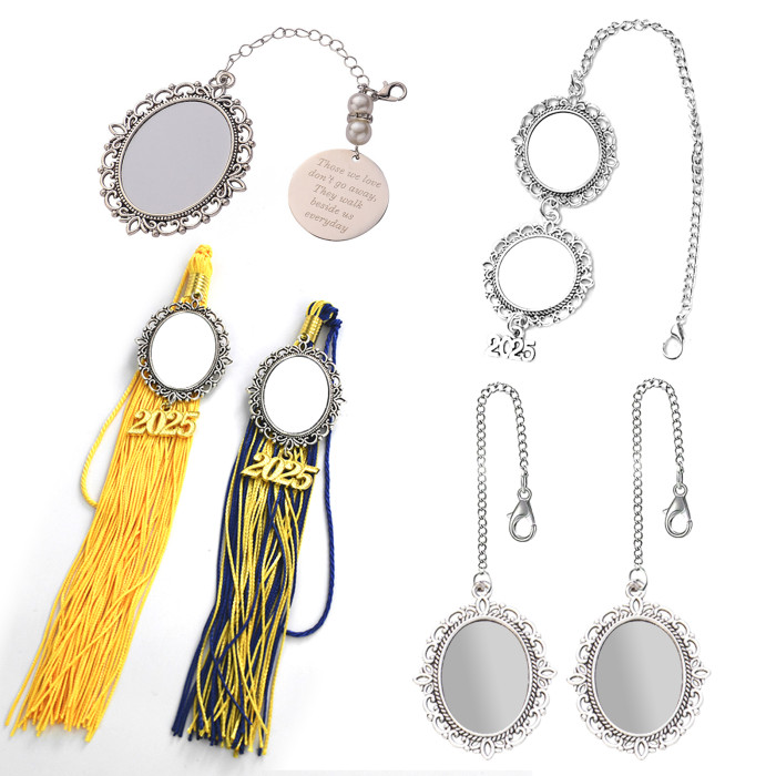 China warehouse Sublimation graduation cap pendant tassels