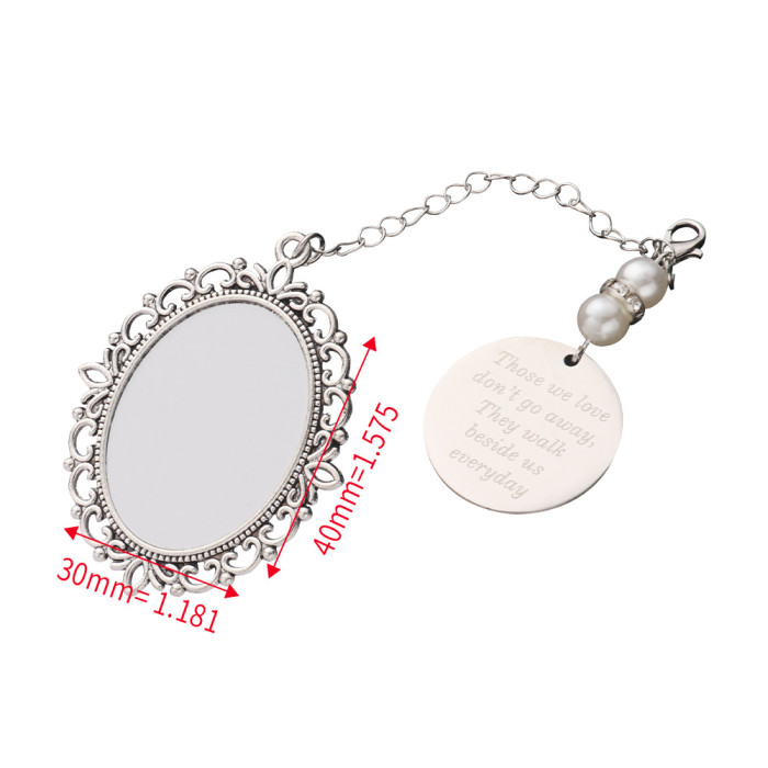 China warehouse Sublimation graduation cap pendant tassels