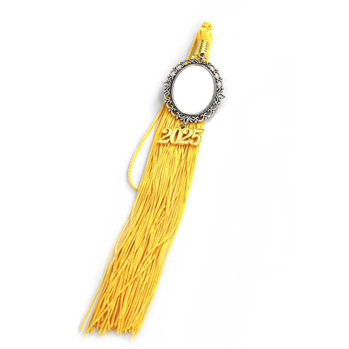 China warehouse Sublimation graduation cap pendant tassels