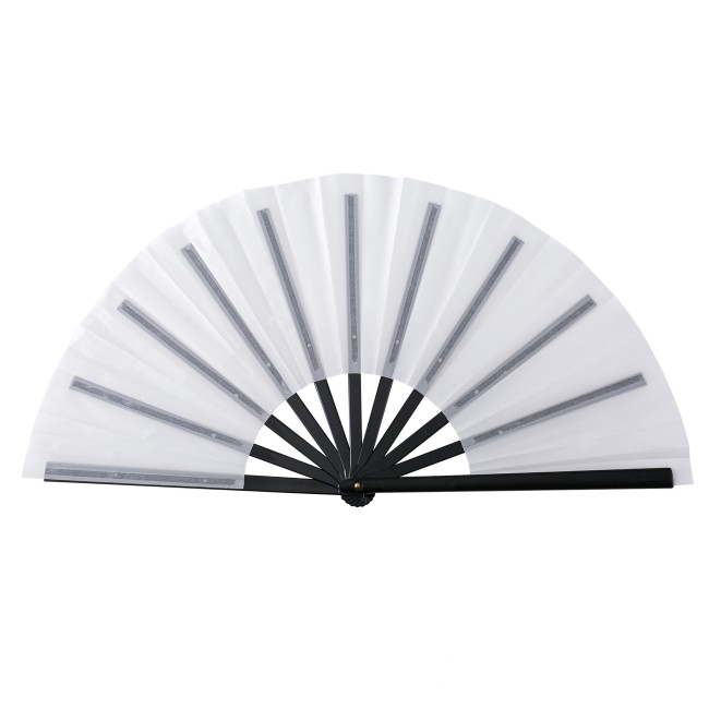 China Warehouse 30pcs 13 inches Sublimation Fans with plastic frame Clacking Fan