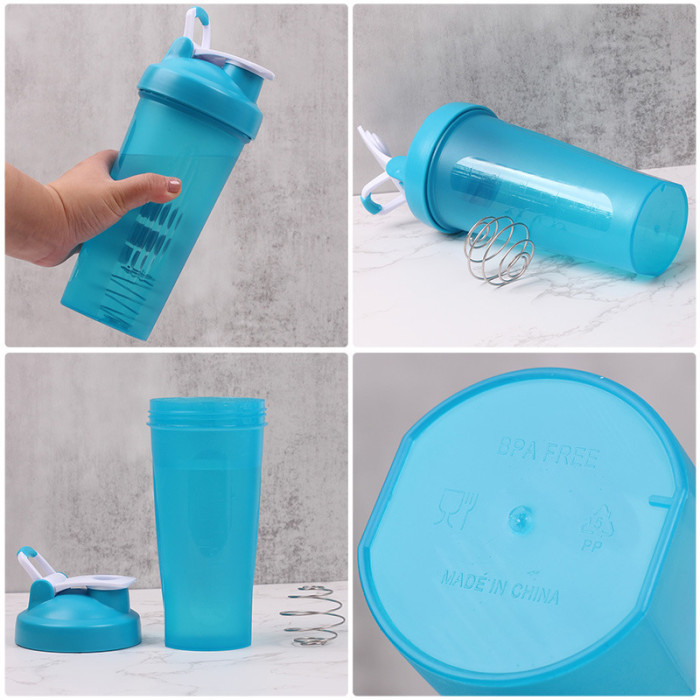 China Warehouse 20oz Plastic Shaker Cups Water bottle Leekproof Cup