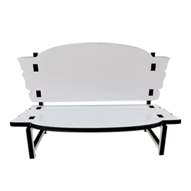 China Warehouse 14 inches Sublimation MDF Memorial Benches