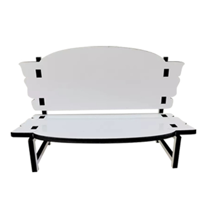 China Warehouse 14 inches Sublimation MDF Memorial Benches
