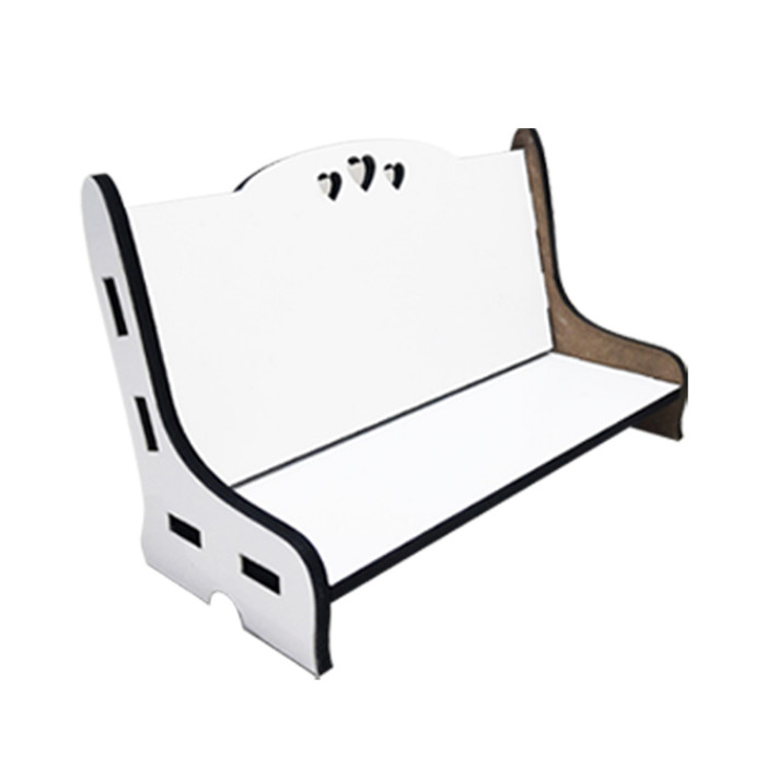 China Warehouse 14 inches Sublimation MDF Memorial Benches