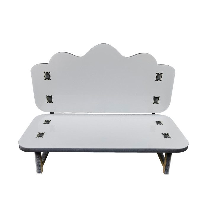 China Warehouse 7 inches Sublimation MDF Memorial Benches