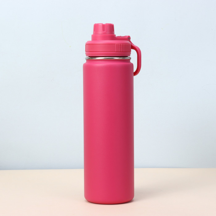 China Warehouse 24oz Powder Coated Sports Water Bottle,Leakproof