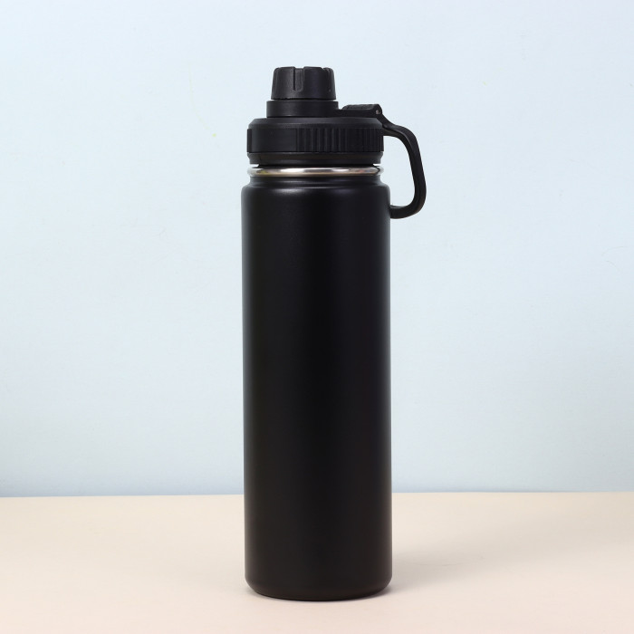 China Warehouse 24oz Powder Coated Sports Water Bottle,Leakproof