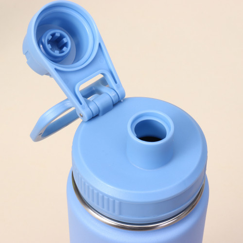China Warehouse 24oz Powder Coated Sports Water Bottle,Leakproof