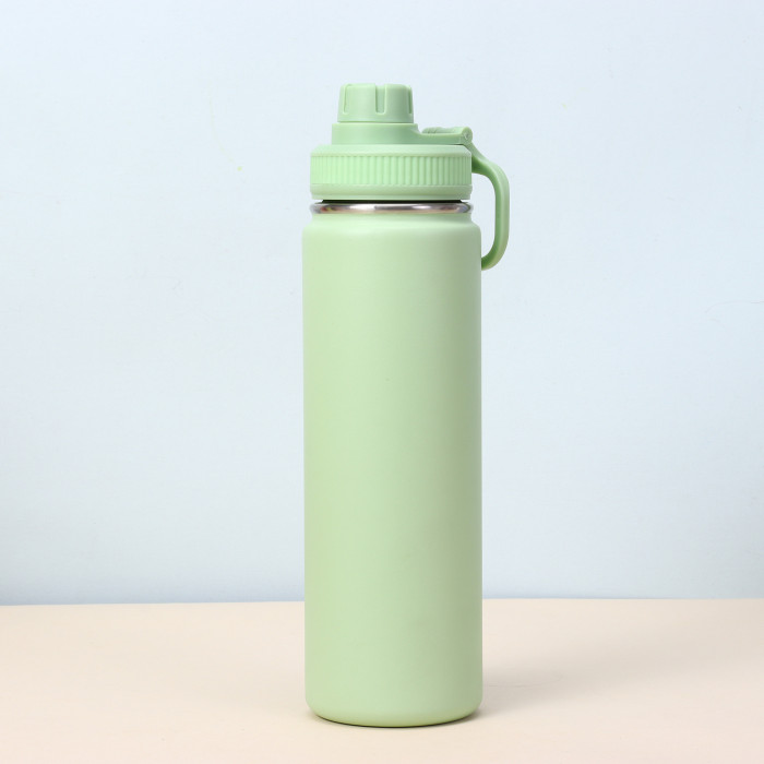 China Warehouse 24oz Powder Coated Sports Water Bottle,Leakproof