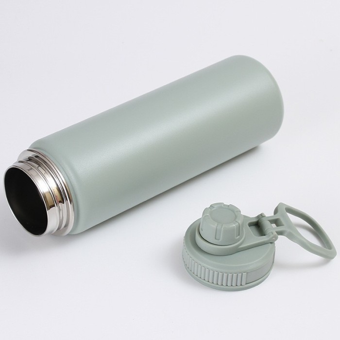 China Warehouse 24oz Powder Coated Sports Water Bottle,Leakproof