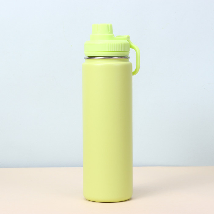 China Warehouse 24oz Powder Coated Sports Water Bottle,Leakproof