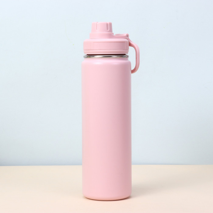 China Warehouse 24oz Powder Coated Sports Water Bottle,Leakproof