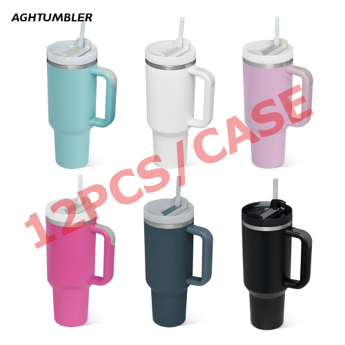 RTS US Warehouse H2 40OZ powder coated tumblers(Not for sublimation)