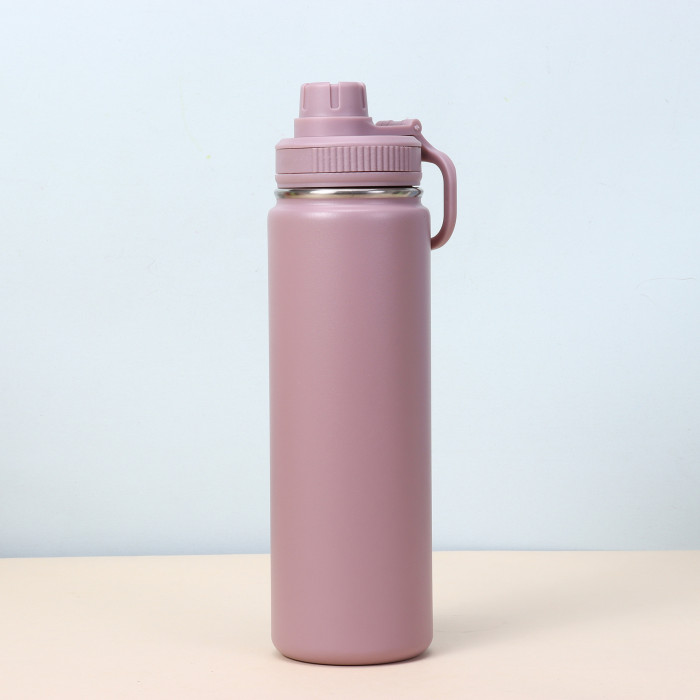 China Warehouse 24oz Powder Coated Sports Water Bottle,Leakproof