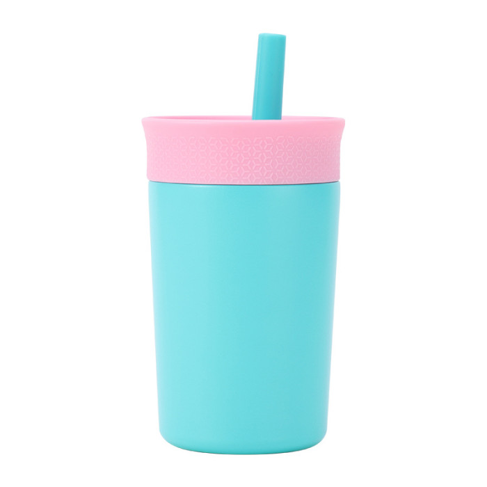 China Warehouse 12oz kid powder coated tumbler water bottle kids bottle