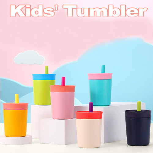 China Warehouse 12oz kid powder coated tumbler water bottle kids bottle