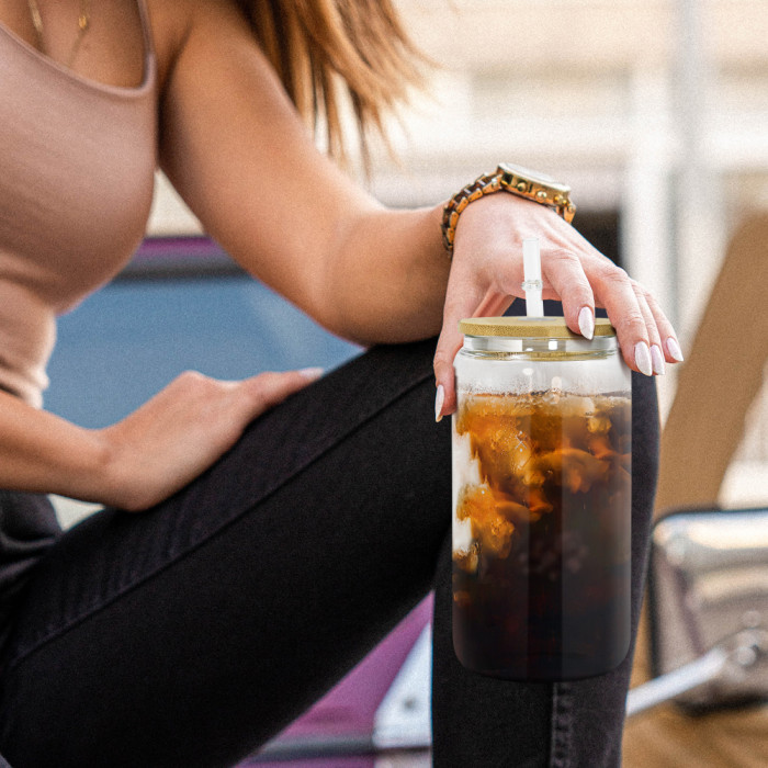RTS US Warehosue 16oz clear sublimation glass Cup Libby Cups