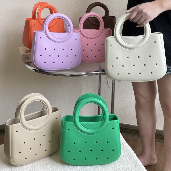 China Warehouse Mini EVA Beach Bag with handle