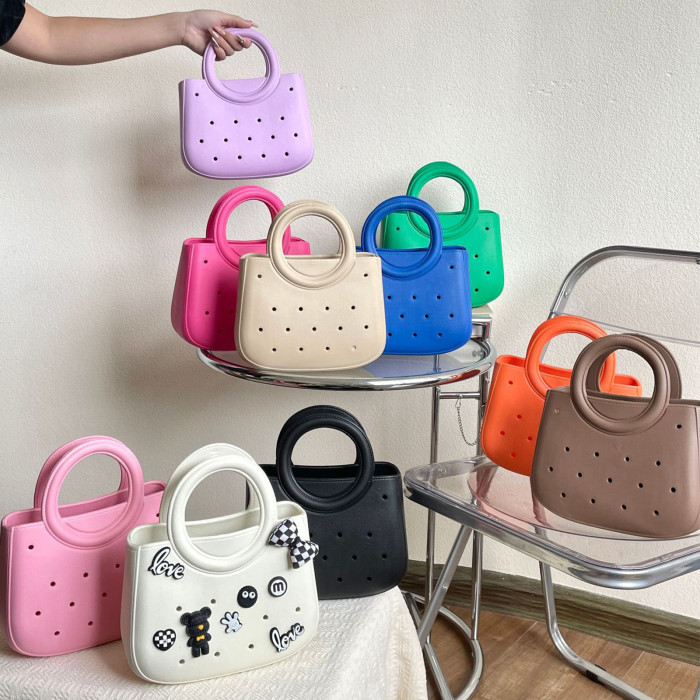 China Warehouse Mini EVA Beach Bag with handle