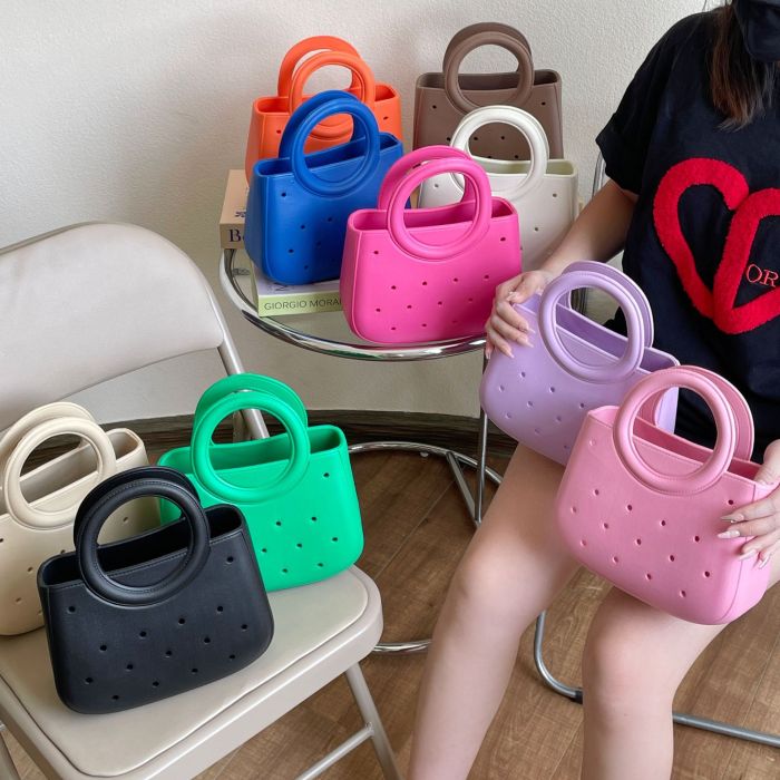 China Warehouse Mini EVA Beach Bag with handle