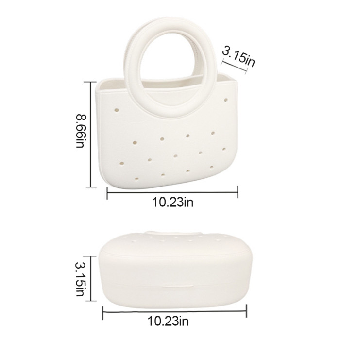 China Warehouse Mini EVA Beach Bag with handle