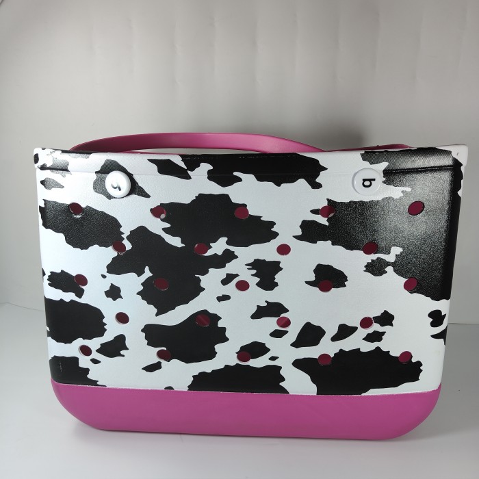 China Warehouse Big Size Cow EVA Beach Bag