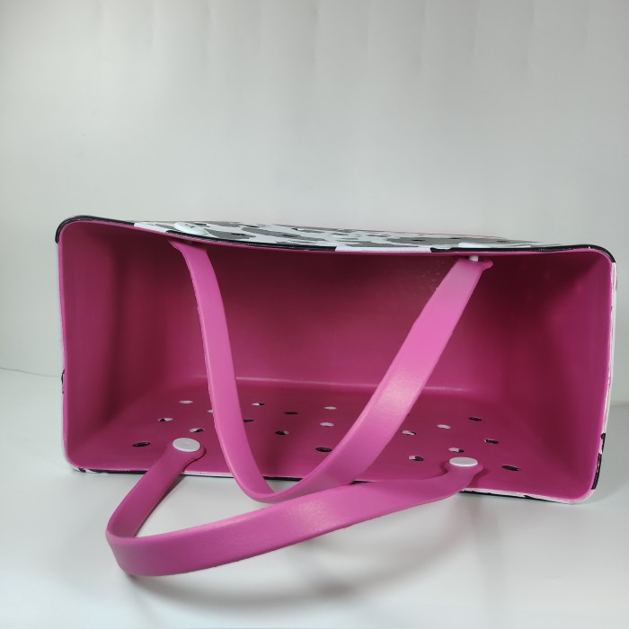 China Warehouse Medium Size Cow EVA Beach Bag