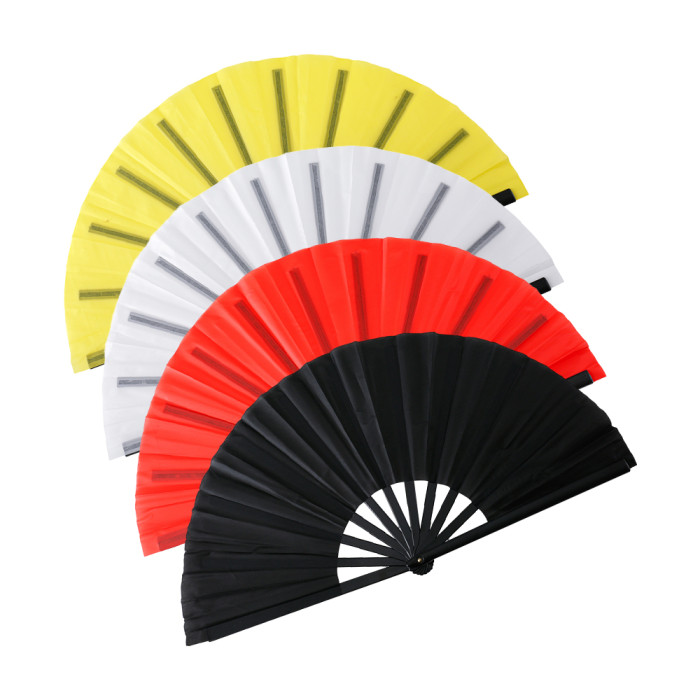 China Warehouse 30pcs 13 inches Colored Plastic frame Clacking Fan(Not for sublimation)
