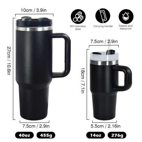 US Warehouse 14oz powder caoated tumbler(Not for sublimation)