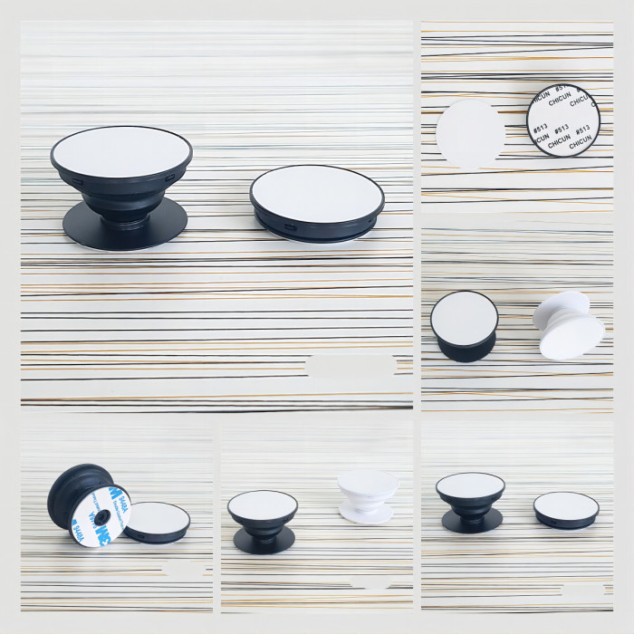 China Warehouse 100pcs sublimation pop socket for phones
