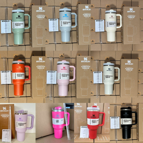 China Warehouse H2 40OZ powder coated tumblers