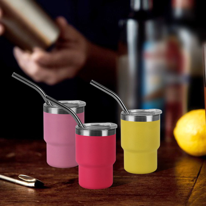 US Warehouse 3oz powder coated mini Cup(not for sublimation)