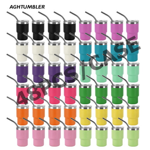 US Warehouse 3oz powder coated mini Cup(not for sublimation)